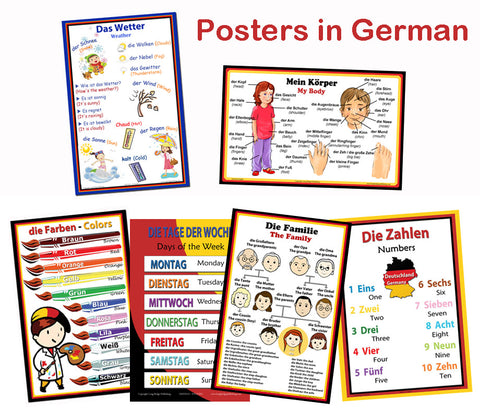 Basic Poster German Collections – Long Bridge Publishing