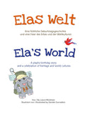 Elas Welt, Eine fröhliche Geburtstagsgeschichte und eine Feier des Erbes und der Weltkulturen - Deutsch-englische Ausgabe