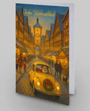 German Language Christmas / New Year Greeting Cards with Envelopes