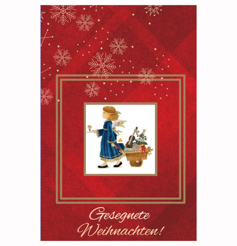 German Christmas / New Year Greeting Cards with Envelopes