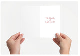 German Language Christmas / New Year Greeting Cards with Envelopes