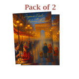 French Greeting Cards for Christmas / New Year / Holidays with Envelopes