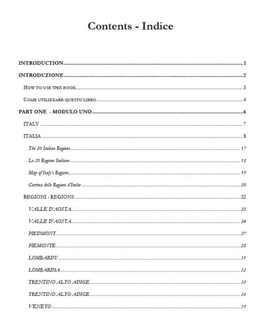 Explore Italy and its regions - Esplora l’Italia e le sue regioni