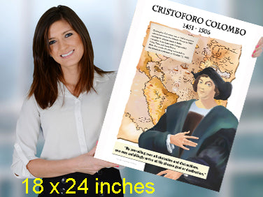 Christopher Columbus School Poster