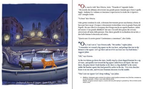 Ottavia e i Gatti di Roma - Octavia and the Cats of Rome: A bilingual picture book in Italian and English