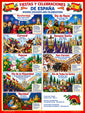 Spanish Language Poster: Holidays and Celebrations / Bilingual school chart