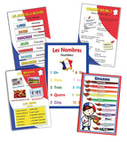 Colorful school poster made with high quality glossy paper Common Christmas words in French with English translation Each word is represented by an image for easy recognition Poster size:11x17 inches (A3 size, 420x297 mm)