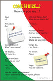 Educational posters in Italian and English, set of 5
